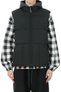 Reversible Down Vest - BLACK / MANGO (SD24F-JK02) SEDAN ALL PURPOSE(�Z�_�� �I�[�� �p�[�p�X)