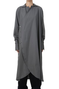 Broad Cachecoeur Dress-D.BROWN(24AW-26-S) Jun Mikami(�W�����~�J�~)