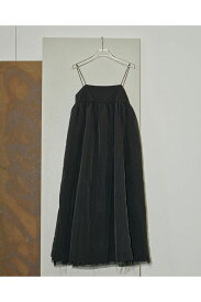 【受注会開催中】【P5倍】Washer Camisole Dress -BLACK(12420310) Todayful(トゥデイフル)