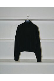 【受注会開催中】【P5倍】Wool Cashmere Turtle Knit -BLACK(12420518) Todayful(トゥデイフル)