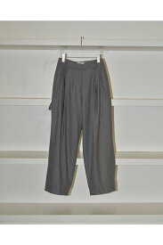 【受注会開催中】【P5倍】Wool Painter Pants -DARK GRAY(12420712) Todayful(トゥデイフル)