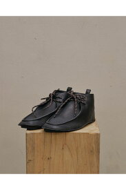 【受注会開催中】【P5倍】Leather Moccasin Shoes -BLACK(12421020) Todayful(トゥデイフル)