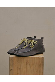 【受注会開催中】【P5倍】Leather Moccasin Shoes -GRAY(12421020) Todayful(トゥデイフル)