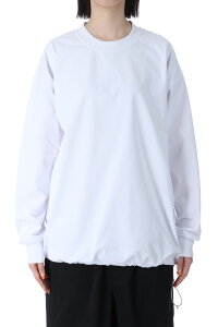 �yP5�{�zW's TECH DRAWSTRING L/S TEE - WHITE (BE-40025L) DAIWA PIER39 -Women-(�_�C�� �s�A 39)