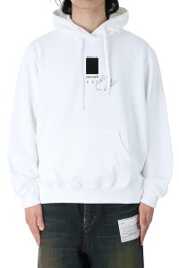 �yP10�{�zCHEKI RAINBOW-FILM HOODIE - WHITE (25SS32CS368) doublet(�_�u���b�g)