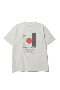 �yP10�{�zDOUBLET2025SS LOGO T-SHIRT - WHITE (25SS46CS383) doublet(�_�u���b�g)