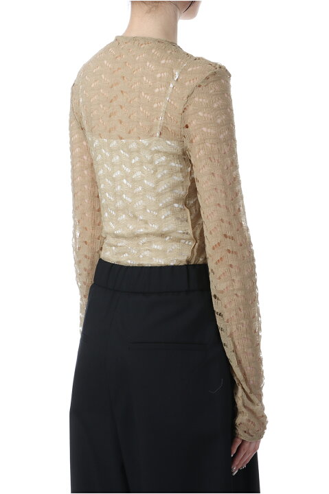 楽天市場】Jacquard Long T-shirts - BEIGE (12510602) Todayful 