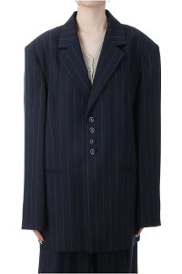 Stripe Over Jacket - INDIGO (12510101) Todayful(�g�D�f�C�t��)