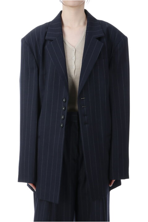 楽天市場】Stripe Over Jacket - INDIGO (12510101) Todayful(トゥデイ 