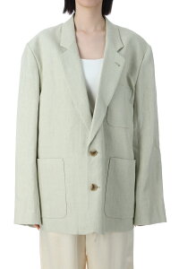Boyfriend Linen Jacket - SAGE (12510103) Todayful(�g�D�f�C�t��)