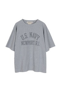 SP Finished 14/-Tenjiku Tee (U.S. NAVY) - heathergray (RN28369121) Remi Relief(���~�����[�t)