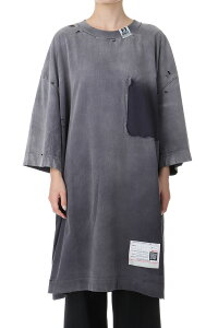 yP2{zBLEACHED HUGE TEE-BLACK(B13TS561) MIHARA YASUHIRO -Women(~n Xq)