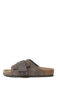 Kyoto / Nubuck Suede Leather - CONCRETE GRAY Birkenstock(rPVgbN)