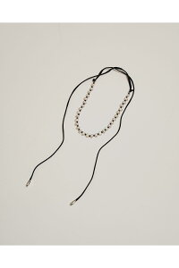 Pearl Ribbon Choker - BLACK (12510909) Todayful(�g�D�f�C�t��)