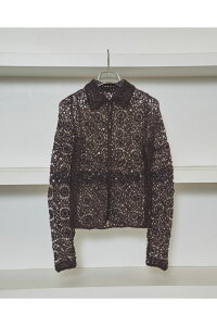 Mohair Crochet Knitshirts - CHARCOAL GRAY (12520511) Todayful(�g�D�f�C�t��)