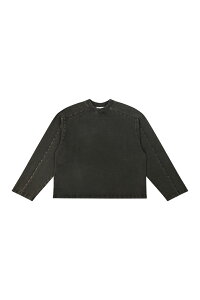 HEAVY LONG SLEEVE / WASHED BLACK (UNU-25-2036-WB) Entire Studios(�G���^�C�A �X�^�W�I)