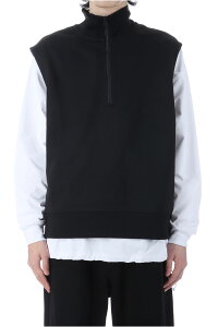 �yP10�{�zTECH SWEAT ZIP VEST PULLOVER - BLACK (BE-55025W) DAIWA PIER39(�_�C�� �s�A39)