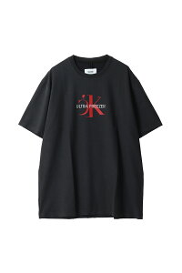 ULTRA FREEZER PRINT T-SHIRT - BLACK (25SS79CS391) doublet(�_�u���b�g)