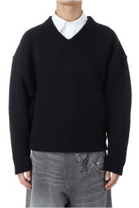 �yP10�{�zBOUNCE FUSION KNIT PULLOVER - BLACK (25AW67KN196) doublet(�_�u���b�g)