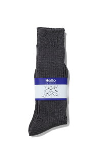 BAGGY SOCKS - HEATHER GRAY (22SMSIT01) Shinzone(�V���]�[��)