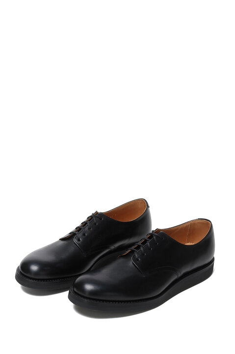 楽天市場】Leather Officer Shoes - BLK (MGK-009) Minedenim(マイン 