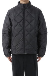 BASE LT DOWN ZIP JACKET - CHARCOAL BLACK (AW25005) Hiking Patrol(�n�C�L���O�p�g���[��)