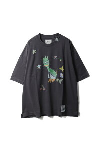LEON KIDS DOODLE TEE / BLACK (J16TS862) MIHARA YASUHIRO(�~�n�� ���X�q��)