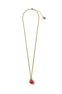 �yP10�{�zFOOD SAMPLE CHAIN NECKLACE - TOMATO GOLD (26SS83AC44) doublet(�_�u���b�g)