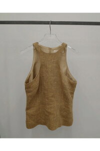 Linen Americansleeve Tops - BEIGE (12610425) Todayful(�g�D�f�C�t��)
