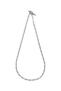 Figaro Link Necklace -60cm/4mm/Silver- (XON050-60) XOLO JEWELRY(�V���� �W���G���[)