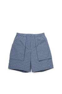 TECH 3D POCKET CARGO SHORTS SUMMER PLAID - SMOKE BLUE (BP-70026) DAIWA PIER39(�_�C�� �s�A39)