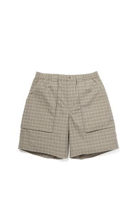 TECH 3D POCKET CARGO SHORTS SUMMER PLAID - SAGE GRAY (BP-70026) DAIWA PIER39(�_�C�� �s�A39)