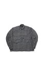 TECH SPORTS OPEN COLLAR SHIRT L/S GREN PLAID - CHARCOAL (BE-82026) DAIWA PIER39(ダイワ ピア39)
