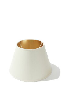 Lampshade Off-white with Gold Interior - 25cm (ABJPARB25D) Astier de Villatte(�A�X�e�B�G �h ���B���b�g)