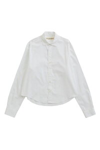 �yP10�{�zSHORT PECK SHIRT - 01 WHITE (25SMSBL12) Shinzone(�V���]�[��)