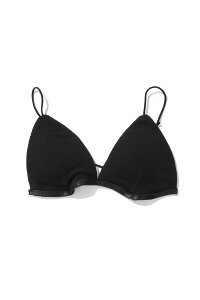 Knit Triangle Bra - BLACK (KM25SUT02) PALM(�p�[��)