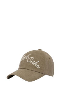 Script Pigment Ball Cap - Beige (RC25AC02100) ROCKCAKE(���b�N�P�[�L)