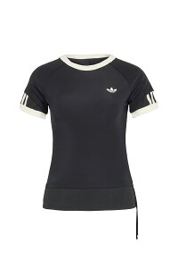 DOUBLE LAYERED CALI TEE - BLACK (RC2605OW006) adidas Originals -Women-(�A�f�B�_�X�I���W�i���X)