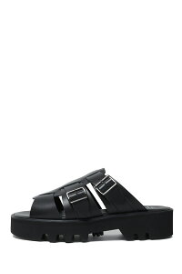 GURKHA SANDALS (TWEETY SOLE) - BLACK (FTC2512006) foot the coacher(�t�b�g�U�R�[�`���[)