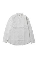 Y1943 L/W HBT SHIRT - WHITE (602-261-02) BIG YANK(ビッグヤンク)