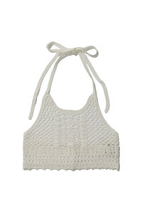 Crochet Knit Bustier -WHITE (12610526) Todayful(�g�D�f�C�t��)