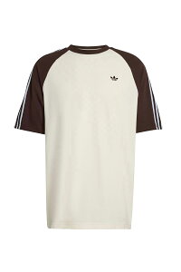 BRITCORE SHORT-SLEEVE RINGER T-SHIRT - OFF WHITE08S1 (RC2604OM007) adidas Originals(�A�f�B�_�X�I���W�i���X)