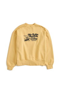 The Puffin Records SWEATSHIRT - 54 CORN YELLOW (26AMSCU09) Shinzone(�V���]�[��)