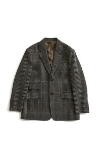 BRITISH WOOL CHECKED JACKET - 48 BROWN (26AMSJK02) Shinzone(�V���]�[��)