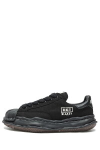 BLAKEY/ canvas Low-Top / BLACK/BLACK (A08FW735)* MIHARA YASUHIRO(�~�n�� ���X�q��)
