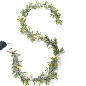 �N���X�}�X �K�[�����h �d�r���i�d�r�ʔ��j LED���C�g �x���[ ��̌��� ���� ���� ���O �K�i �肷�� �g�F �}���g�� �Ǘp �N���X�}�X �f�R���[�V���� �v�����C�g (2.7m30���펞�_��&�_��)