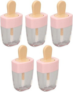 ���b�v�O���X�e�� �A�C�X�N���[���^ Diy ���ϕi ���b�v�O���X�`���[�u �l�ߑւ��� ���b�v�o�[���{�g�� 5��*8ml