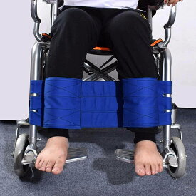 車椅子 脚の拘束ストラップ 安全拘束 輸送 滑り止め 保護ベルト 高齢者用 身体障害者用 調整可能なフットサポート ベルト ストラップ 2309