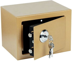 金庫 小型 家庭用 手提げ金庫 小型金庫 ミニ金庫 鍵付き 耐火金庫 耐水 簡易金庫 盗難防止 手提げ 貴重品入れ a4ファイル対応 紙幣整理 防犯 キャッシュボックス 収納 簡易レジ 鍵付き金庫 レ