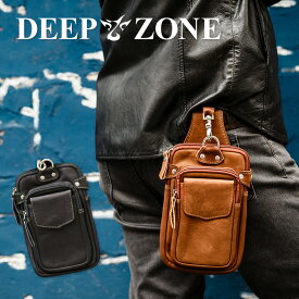 ベルトポーチ スマホ ウエストバッグ メンズ 本革 スマホポーチ オイルレザー ミニポーチ Deep Zone プレゼント 職人 手作り レザーポーチ★本革 牛革 ウエストポーチ ギフト プレゼント バイカー ギフト 男性用 入学祝い 就職祝い 卒業祝い 退職祝い プレゼント ギフト